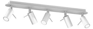 Bodové svítidlo PRESTON 5xGU10/MR11/40W/230V bílá/chrom