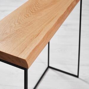 Minimalistický konzolový stolek Lille 80 cm