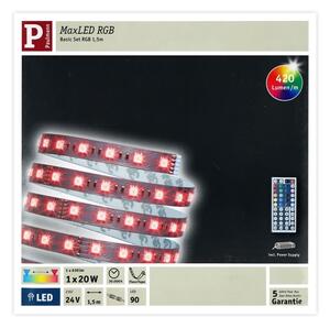 Paulmann 70587 - LED RGB/20W Stmívatelný pásek MAXLED 1,5m 230V + DO