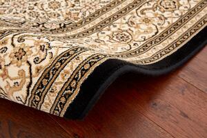 Kusový koberec Ragolle Da Vinci 57177 6223 krémový černý Rozměr: 80x150 cm