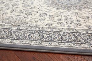 Kusový koberec Ragolle Da Vinci 57178 6656 šedý krémový Rozměr: 133x195 cm