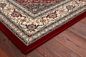 Kusový koberec Ragolle Da Vinci 57177 6414 červený krémový Rozměr: 67x140 cm