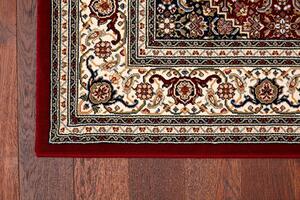 Kusový koberec Ragolle Da Vinci 57177 6414 červený krémový Rozměr: 67x140 cm