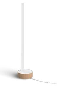 Philips HUE WACA Gradient Signe stolní LED lampa 11,8W 1040lm 2000-6500K RGB IP20, dub