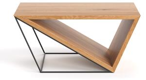 Konferenční stolek Void z masivního dřeva 100x60 cm
