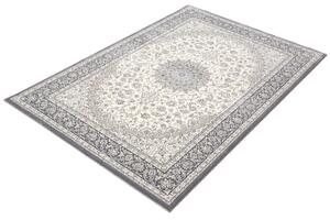 Kusový koberec Ragolle Da Vinci 57178 6656 šedý krémový Rozměr: 67x140 cm