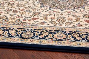 Kusový koberec Ragolle Da Vinci 57178 6434 krémový modrý Rozměr: 133x195 cm