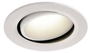SLV BIG WHITE NUMINOS MOVE DL L vnitřní LED zápustné stropní svítidlo bílá/bílá 4000 K 40° otočné a výkyvné 1003689
