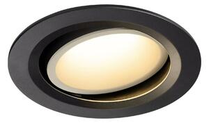 SLV BIG WHITE NUMINOS MOVE DL L vnitřní LED zápustné stropní svítidlo černá/bílá 3000 K 20° otočné a výkyvné 1003650