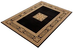 Kusový koberec Ragolle Da Vinci 57801 3233 černý béžový Rozměr: 133x195 cm