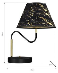 Stolní lampa HERMES 1xE27/60W/230V