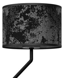 Nástěnná lampička SATINO 1xE27/40W/230V + 1xGU10/MR11/7W černá/šedá