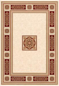 Kusový koberec Ragolle Da Vinci 57801 6414 béžový červený Rozměr: 133x195 cm