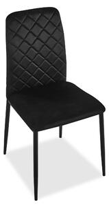 ViaDomo Via Domo - Židle Seduta - černá - 44x90x47 cm