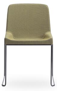 ROSSIN - Židle TONIC METAL s ližinovou podnoží