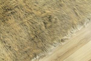Makro Abra Moderní kusový koberec Alaska béžový Rozměr: 60x120 cm