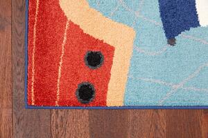 Dětský kusový koberec Agnella Eden Papoušek na moři Rozměr: 160x220 cm