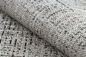 Balta Kusový koberec SISAL FLOORLUX 20401 stříbrný / černý Rozměr: 120x170 cm