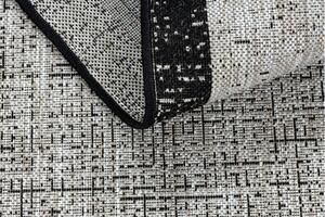 Balta Kusový koberec SISAL FLOORLUX 20401 stříbrný / černý Rozměr: 200x290 cm