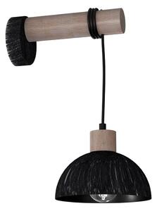 Nástěnné svítidlo ERIK 1xE27/60W/230V hnědá/černá