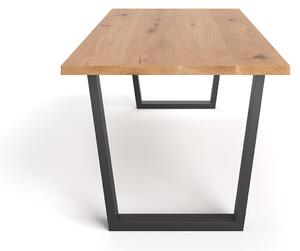 Stůl Erant s deskou z masivního dřeva 120x80 cm