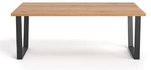 Stůl Erant s deskou z masivního dřeva 140x80 cm