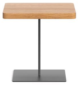 Noční stolek ve stylu Loft Plane z masivního dřeva 40 cm