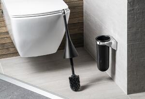 Sapho, COLORED WC kartáč závěsný, ABS, černá matná, A65801NE
