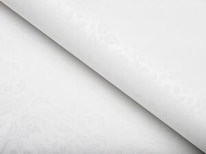 PVC ubrus metráž š. 140 cm PV-004 Bílé pnoucí květiny
