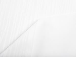 PVC ubrus Bílé designové proužky PV-005 - metráž š. 140 cm