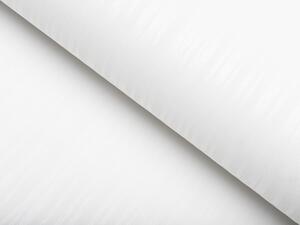 PVC ubrus Bílé designové proužky PV-005 - metráž š. 140 cm