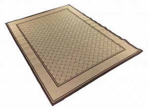 Makro Abra Kusový koberec venkovní Sisal CORDA 1017 1 424 béžový hnědý Rozměr: 60x100 cm