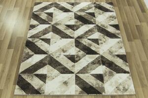 Makro Abra Moderní kusový koberec SUPER REGULA 2294A Béžový 3D Rozměr: 140x190 cm