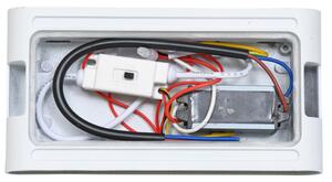 Ecolite SMD fasádní svítidlo 2x6W 800lm CCT IP65 bílé ZFP12-BI