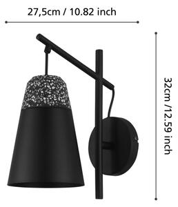 Eglo 99546 - Nástěnné svítidlo CANTERRAS 1xE27/40W/230V
