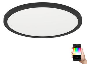 Eglo 900091 - LEDRGBW Stmívatelné stropní svítidlo ROVITO-Z LED/14,6W/230V černá