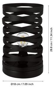 Eglo 99506 - Stolní lampa CREMELLA 1xE27/40W/230V