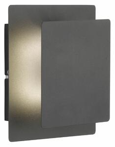 WOFI Nástěnné svítidlo Bayonne 1x 6,5W LED 430lm 3000K černá 4048-102Q