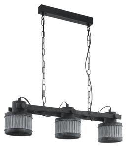 Eglo 43447 - Lustr na řetězu TURROCK 3xE27/28W/230V