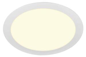 SLV BIG WHITE SENSER 24 Indoor, stropní vestavné LED svítidlo kruhové, bílé, 3000K 1003010