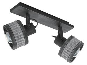 Eglo 43445 - Bodové svítidlo TURROCK 2xE27/28W/230V