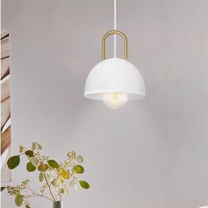 Eglo 99695 - Lustr na lanku CALMANERA 1xE27/40W/230V bílá
