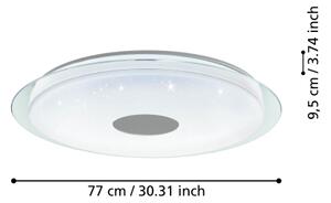 Eglo 900006- LEDStmívatelné stropní svítidloLANCIANO-Z LED/38,1W/230V 2700-6500K