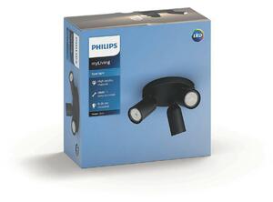 Bodové svítidlo Philips Pongee 50583/30/PN černé 3x max.10W