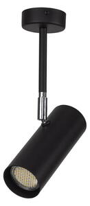 Lustr na tyči OKO 1xGU10/25W/230V 30 cm černá