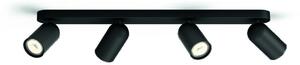 Bodové svítidlo Philips Pongee 50584/30/PN černé 4x max.10W