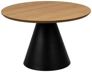 KONFERENČNÍ STOLEK, přírodní barvy, dřevo, kov, 65/65/43 cm MID.YOU - Konferenční stolky, Online Only