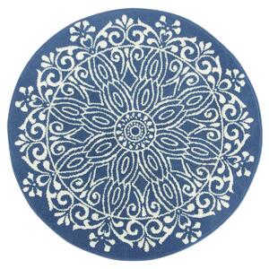 Balta Kulatý koberec LUNA 503788/94955 modrý Rozměr: průměr 200 cm