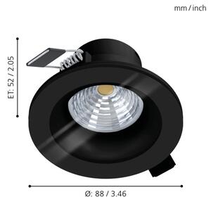 Eglo 99494 - LED Stmívatelné koupelnové svítidlo SALABATE LED/6W/230V 4000K IP44