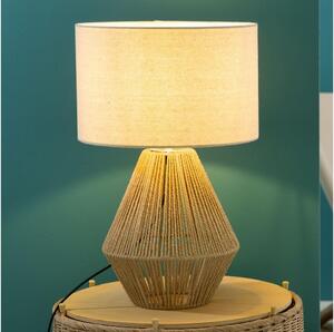 Brilliant - Stolní lampa LARAINE 1xE27/42W/230V béžová